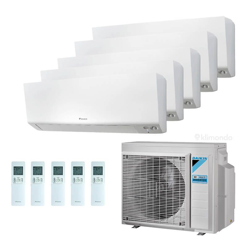 Daikin Multi-Split-Klimaanlage 9 KW Für 5 Innengeräte Perfera-Serie ...